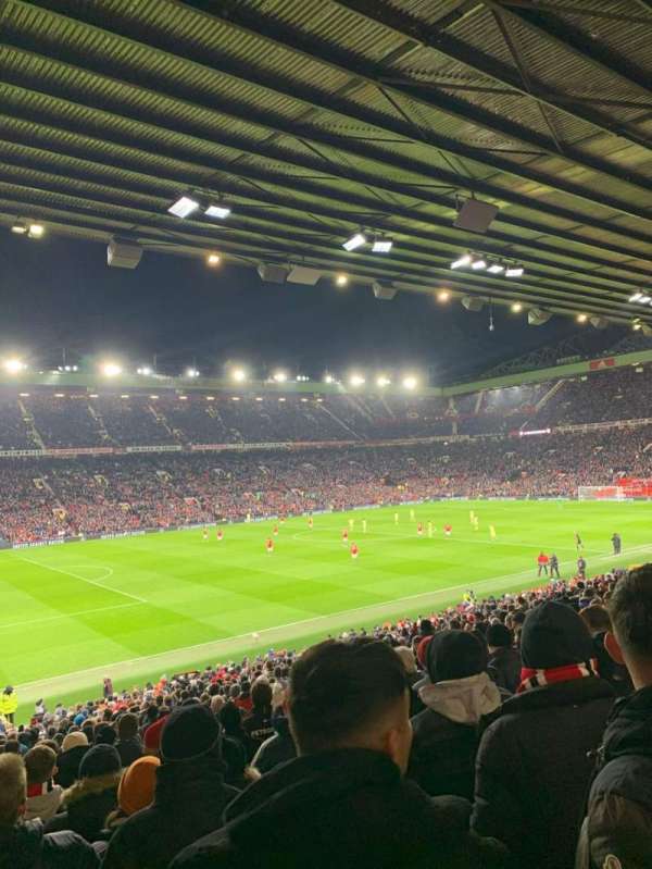 Old Trafford, block: S20, row: 26, seat: 243
