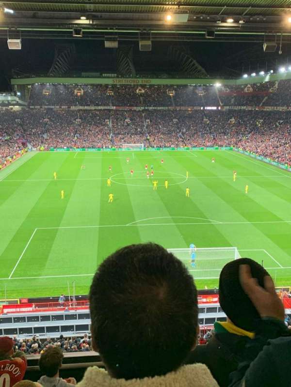 Old Trafford, block: E333, row: 6, seat: 112