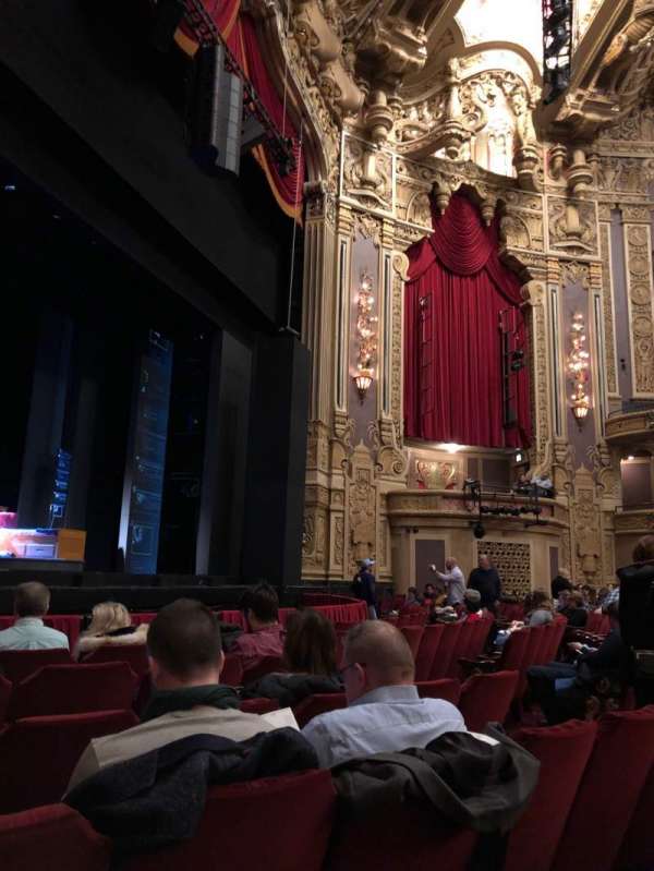 James M. Nederlander Theatre, block: Orchestra L, row: G, seat: 19