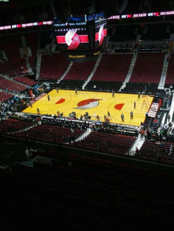 Moda Center, block: 333, row: k, seat: 9