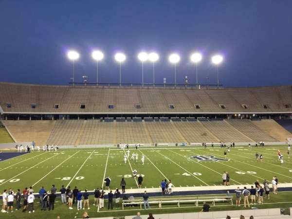 Rice Stadium, block: 104, row: 41, seat: 7