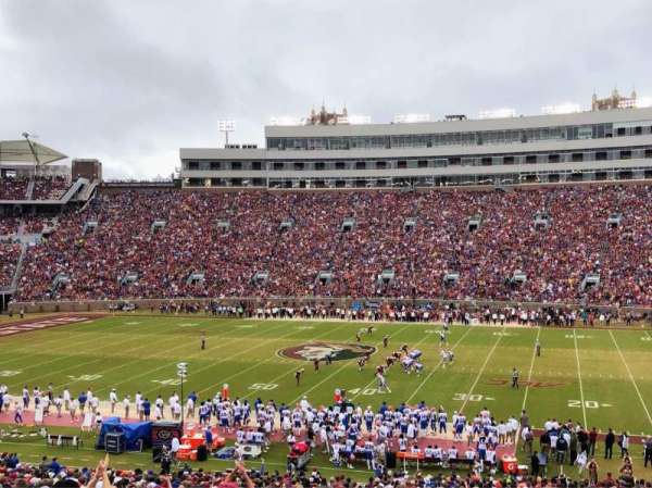 Bobby Bowden Field at Doak Campbell Stadium, block: 107, row: 49, seat: 24