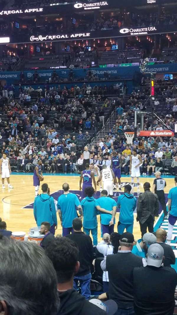 Spectrum Center, block: 104, row: I, seat: 1