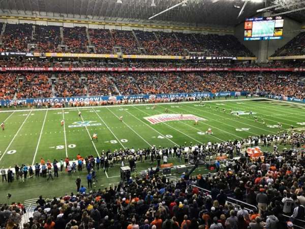 Alamodome, block: 214, row: 1, seat: 20