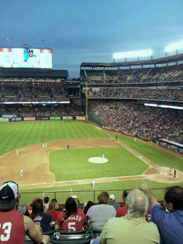 Globe Life Park in Arlington, block: 218, row: 9