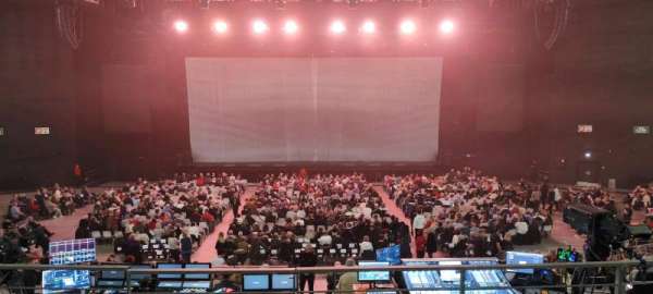 Zénith de Rouen, block: P, row: 3, seat: 16