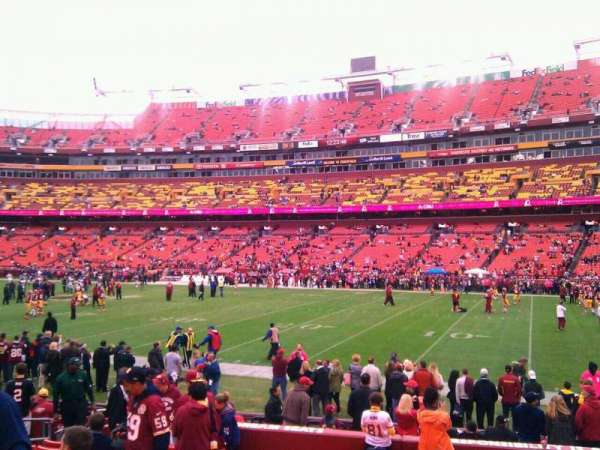 Northwest Stadium, block: 118, row: 11, seat: 10