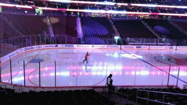 Prudential Center, block: 21, row: 8, seat: 4