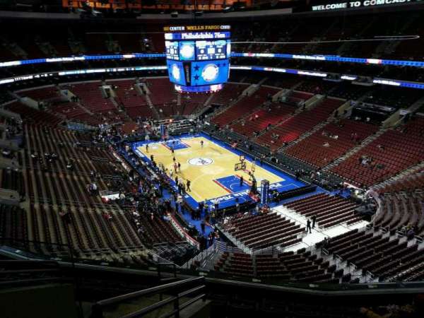 Xfinity Mobile Arena, block: 205a, row: 8, seat: 3
