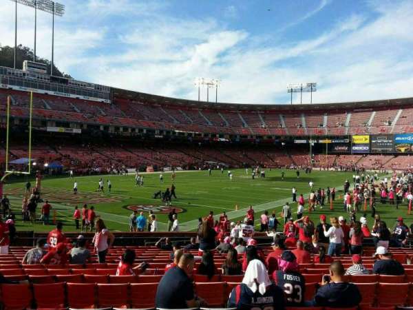 Candlestick Park, block: 15, row: p, seat: 11