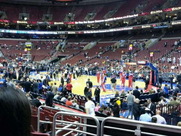 Xfinity Mobile Arena, block: 104, row: 11, seat: 8