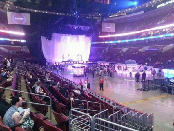 Xfinity Mobile Arena, block: 104, row: 11, seat: 10