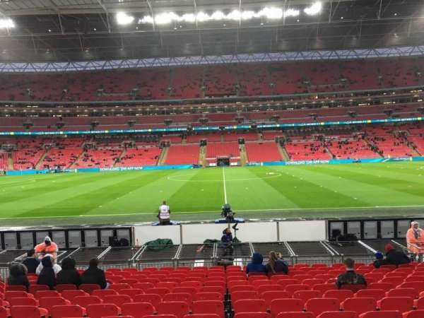 Wembley Stadium, block: 122, row: 15, seat: 1
