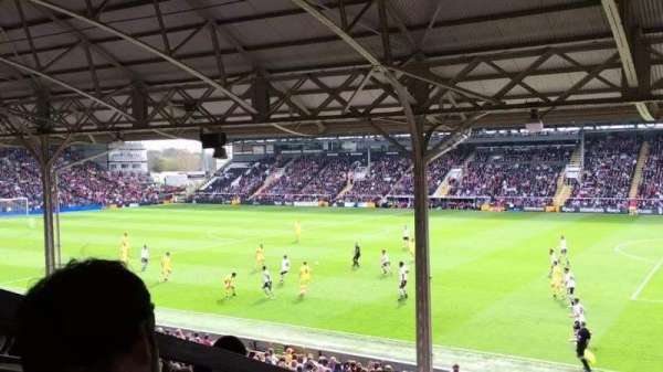 Craven Cottage, block: B, row: N, seat: 13