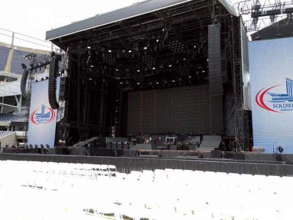 Soldier Field, block: A2, row: 13, seat: 10