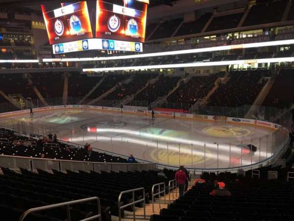 Rogers Place, block: 115, row: Bar Rail, seat: End
