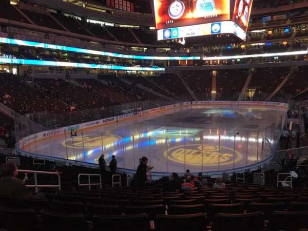 Rogers Place, block: 109, row: 19, seat: 12