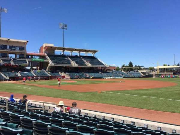 Isotopes Park, block: 118, row: G, seat: 13
