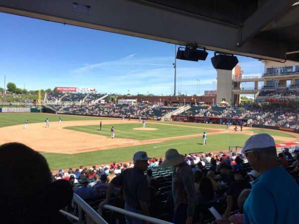 Isotopes Park, block: 117, row: Aca, seat: 2
