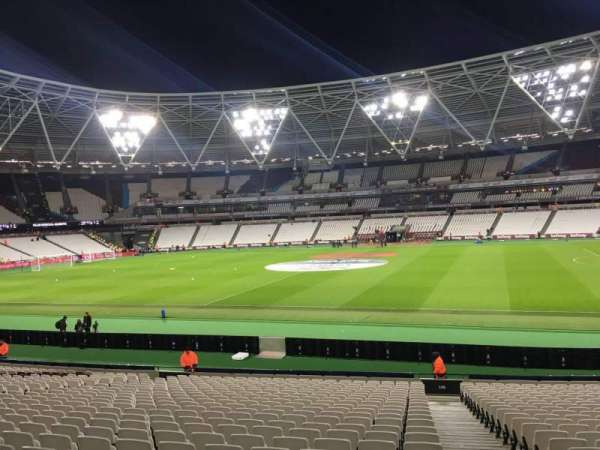 London Stadium, block: 138, row: 24, seat: 212