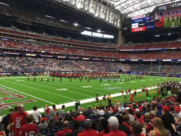 NRG Stadium, block: 132, row: R, seat: 1