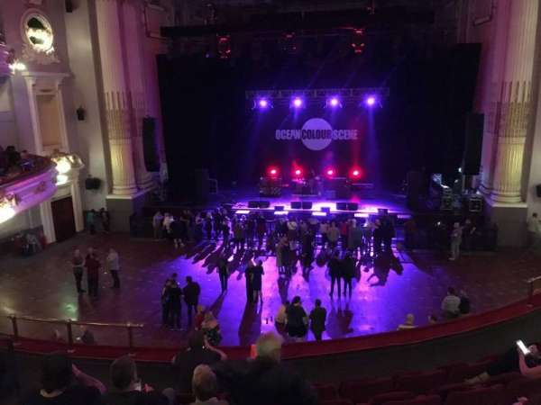 Usher Hall, block: Dress Circle, row: F, seat: 38