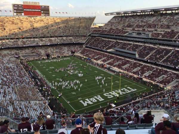Kyle Field, block: 420, row: 14, seat: 10