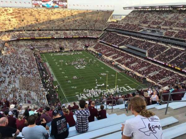 Kyle Field, block: 419, row: 23, seat: 9