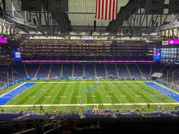 Ford Field, block: 331, row: 17, seat: 3