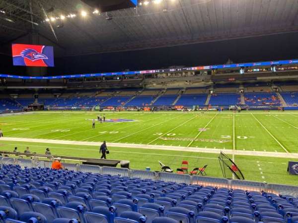 Alamodome, block: 132, row: 11, seat: 5