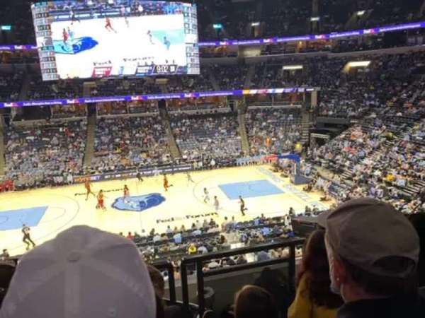 FedEx Forum, block: PINN11, row: E, seat: 12