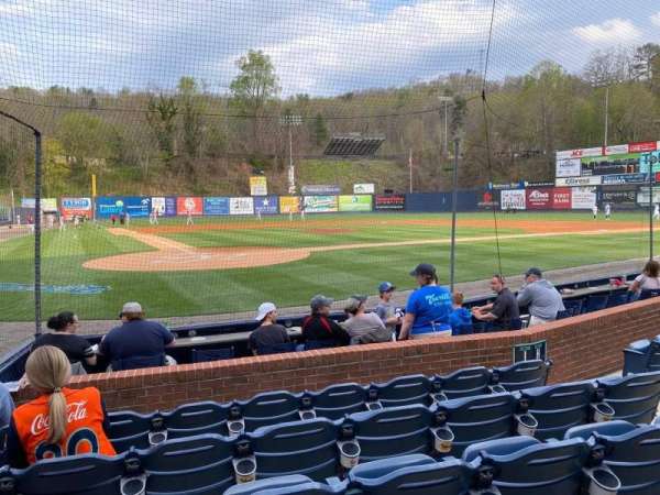 McCormick Field, block: I, row: E, seat: 7