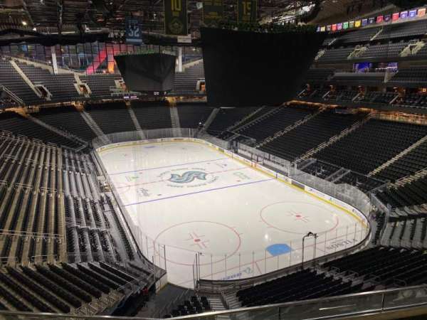 Climate Pledge Arena, block: 109, row: D, seat: 8