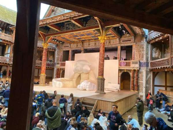 Globe Theatre at Shakespeare's Globe, block: Lower Gallery Bay G, row: C, seat: 28