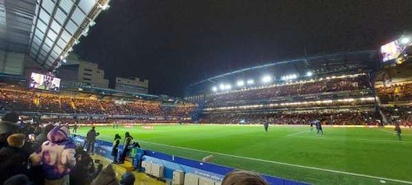 Stamford Bridge, block: East Stand Lower 6, row: F, seat: 183