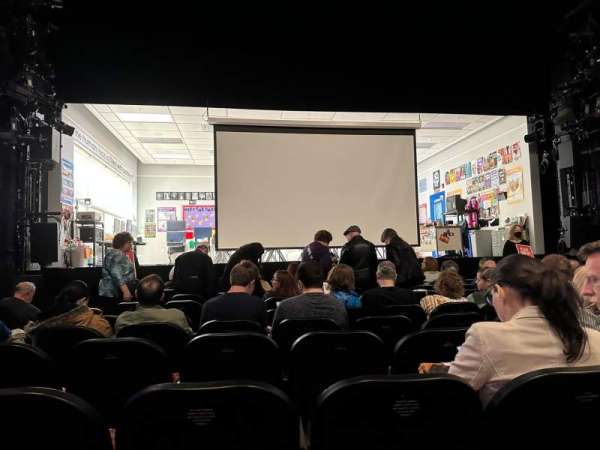 Hayes Theater, block: Orchestra C, row: J, seat: 110