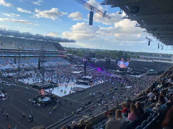Croke Park, block: 712, row: H, seat: 13