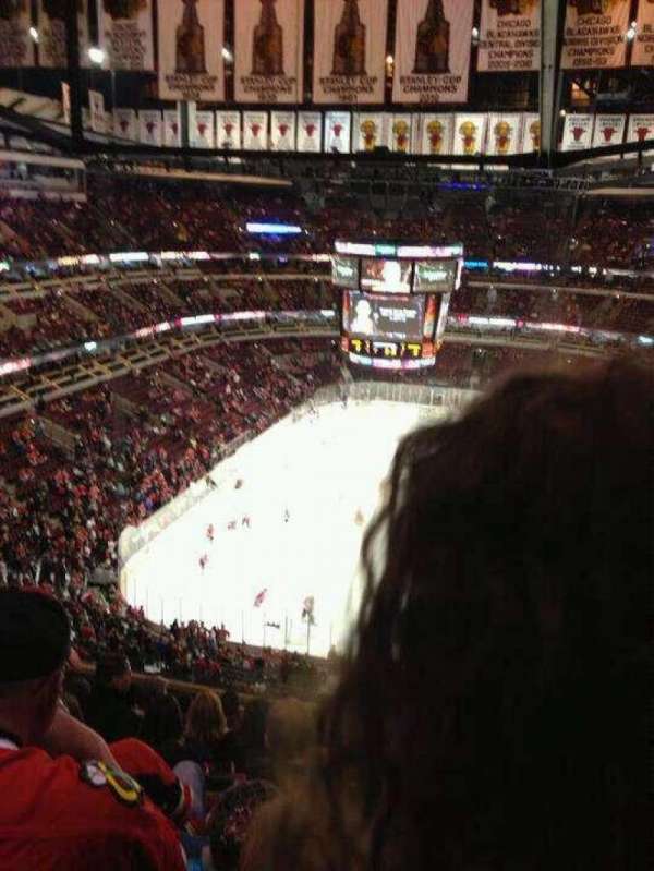 United Center, block: 308, row: 12