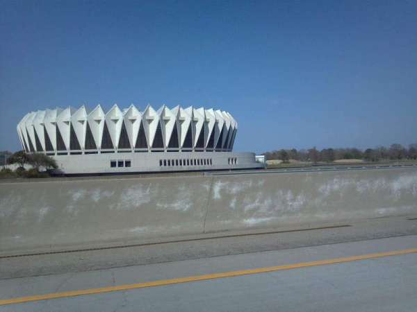 Hampton Coliseum, block: Outside