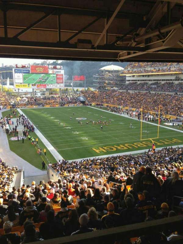 Acrisure Stadium, block: NC-005, row: A, seat: 11