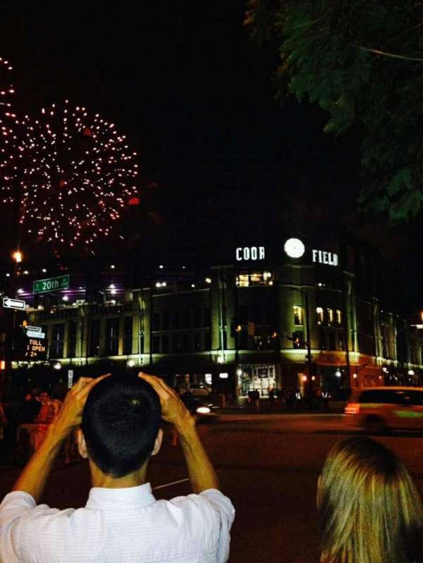 Coors Field, block: Gate D