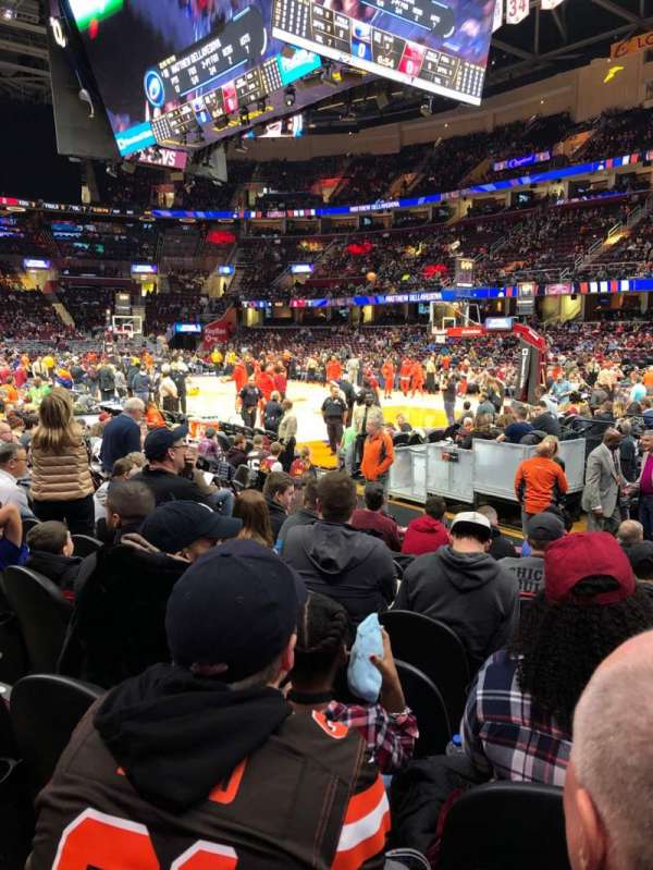 Rocket Arena, block: 105, row: 9, seat: 4