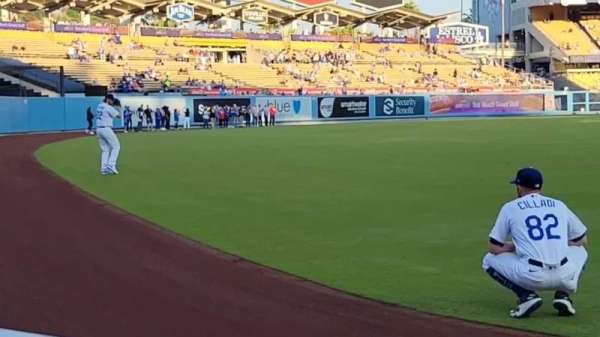 Dodger Stadium, block: 53FD, row: AA, seat: 2