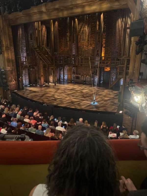 Victoria palace Theatre, block: Royal Circle, row: B, seat: 4