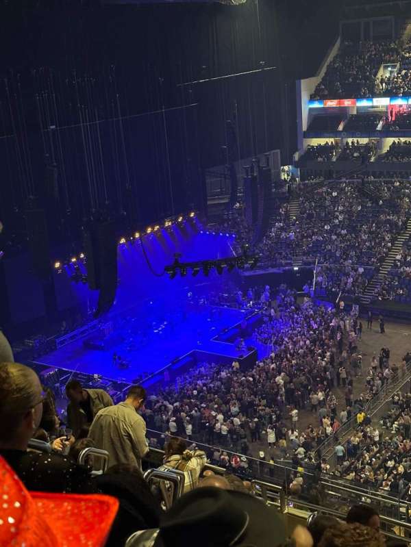 The O2, London, block: 404, row: P, seat: 543