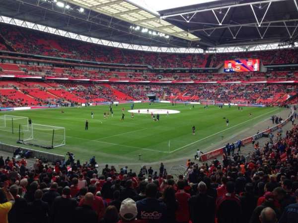 Wembley Stadium, block: 129, row: 31, seat: 201