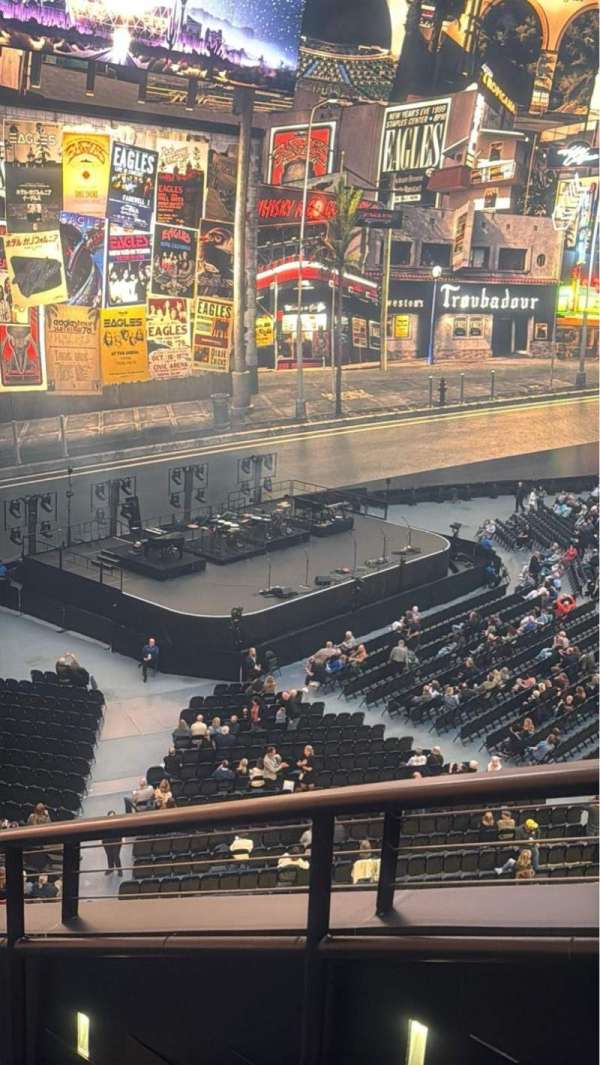 The Sphere, Vegas, block: 202, row: 8, seat: 17