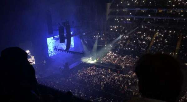 The O2, London, block: 404, row: H, seat: 534