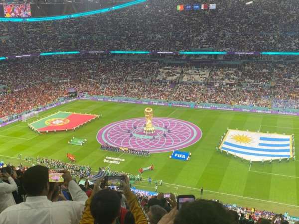 Lusail Stadium, block: 610, row: N, seat: 13