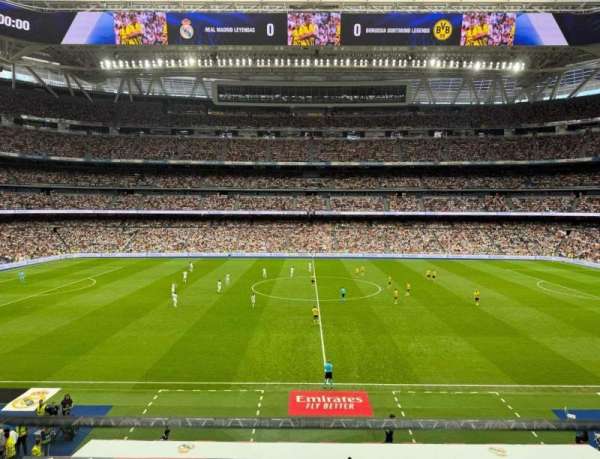 Santiago Bernabéu Stadium, block: 336, seat: 32